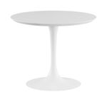 Branco brilhante - BASE DE MESA CENTRAL REDONDA FV 1,20 M TULIPE