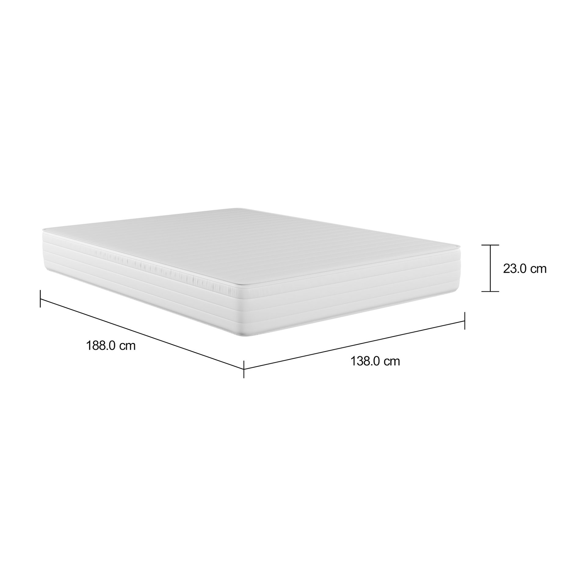 BONNELL-COLCHAO-MOLAS-CASAL-138-M-X-188-M-X-23-CM-BRANCO-PRETO-FIRST-BONNELL_MED0