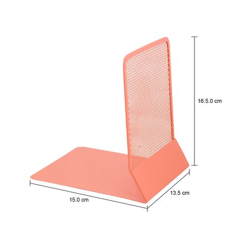 Imagem com medidas do produto APARADOR DE LIVROS CONJUNTO COM 2 PEÇAS SHOW FLAT