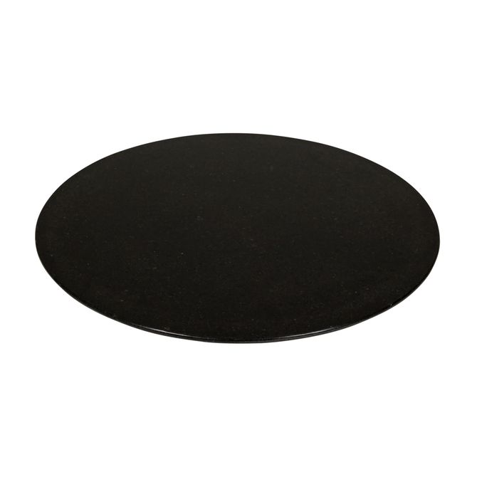 Tampo De Mesa Lateral Pedra Redondo 51 Cm Tulipe