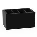 Preto - PORTA-CONTROLE REMOTO TOTAL CONTROL