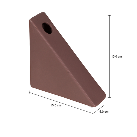 Imagem com medidas do produto VASO 15 CM METRIX ANGLE