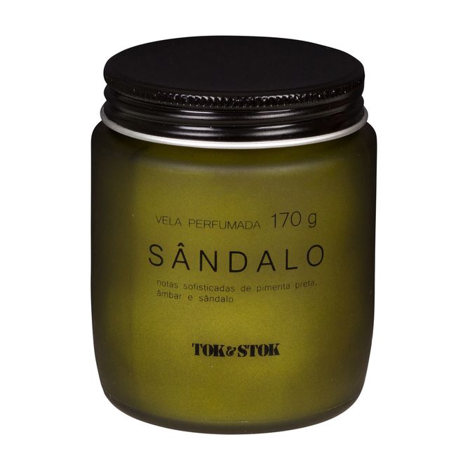 Vela Perfumada Pote Sândalo Essencials