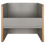 Cinza - CAIXA ORGANIZADORA/BANCO INFANTIL PICOLÉ