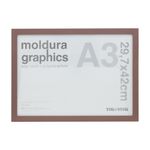RUBY MOCHA - MOLDURA A3 29 CM X 42 CM GRAPHICS
