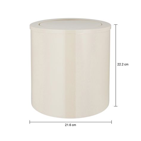 Imagem com medidas do produto LIXEIRA 7 L EPICENTRO