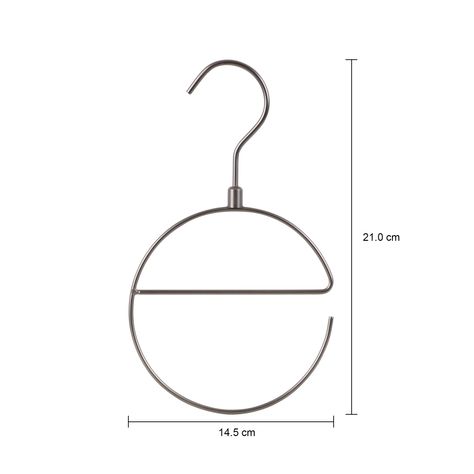 Imagem com medidas do produto CABIDE LENÇO FIT MATCH