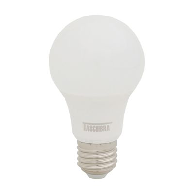 LÂMPADA LED BULBO A60 E27 9W 6500K 127 220V LUZ BRANCA TASCHIBRA