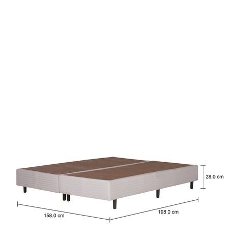 Imagem com medidas do produto BASE PARA CAMA BOX QUEEN 1,58 M MIDDLE