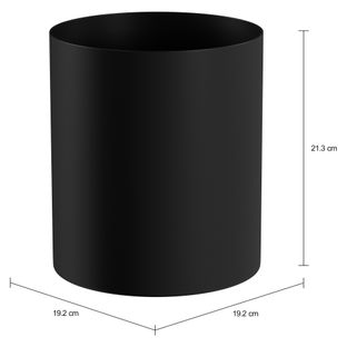 Imagem com medidas do produto LIXEIRA 5 L LUZE