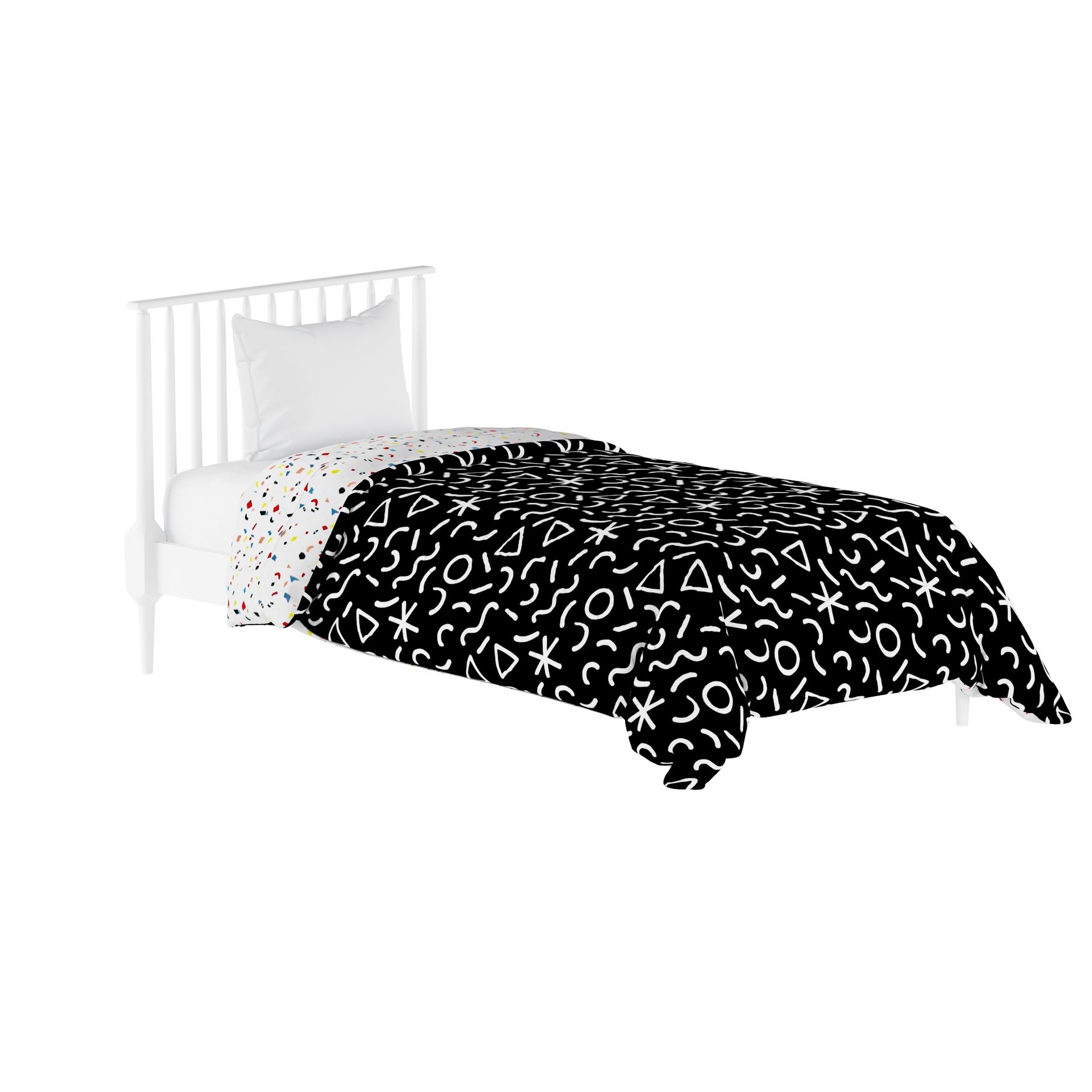 WILD-EDREDOM-SOLTEIRO-160-M-X-240-M-PRETO-CORES-CALEIDOCOLOR-GOING-WILD_MED0