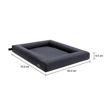 Imagem com medidas do produto CAMA PARA PET 67 CM X 57 CM ZAHDA