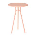 MELÃO - MESA LATERAL ALTA REDONDA 45 CM LEGS