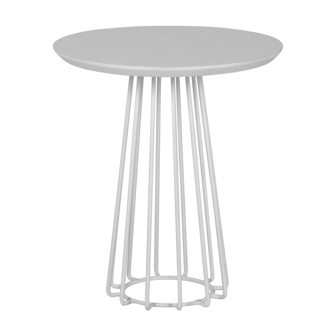 Mesa Lateral Baixa Redonda 50 Cm Jays