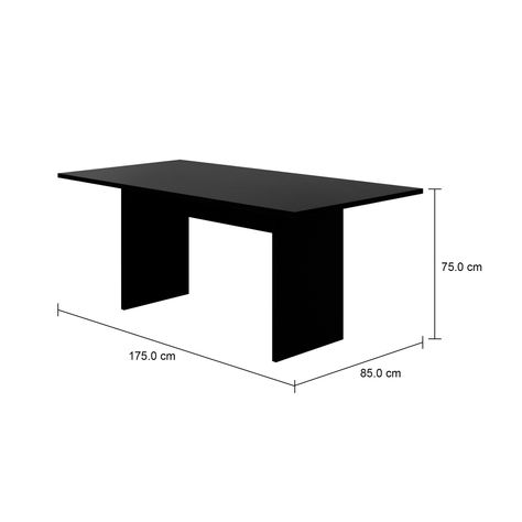 Imagem com medidas do produto MESA 1,75 M X 85 CM NEAT