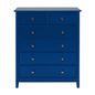 Azul - CÔMODA 6 GAVETAS 83 CM X 43 CM DEVON