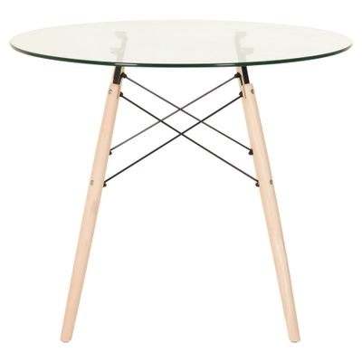 MESA REDONDA 90 CM EASY GLASS