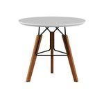 MESA LATERAL REDONDA 60 CM OVNI