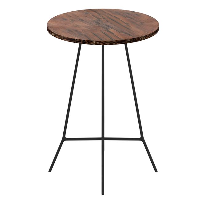 Mesa Lateral Alta Redonda 45 Cm Jahari