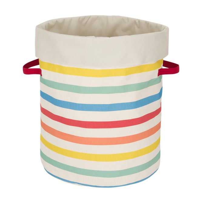 Cesto Redondo Organizador 45 Cm X 37 Cm X 37 Cm Arca-Íris