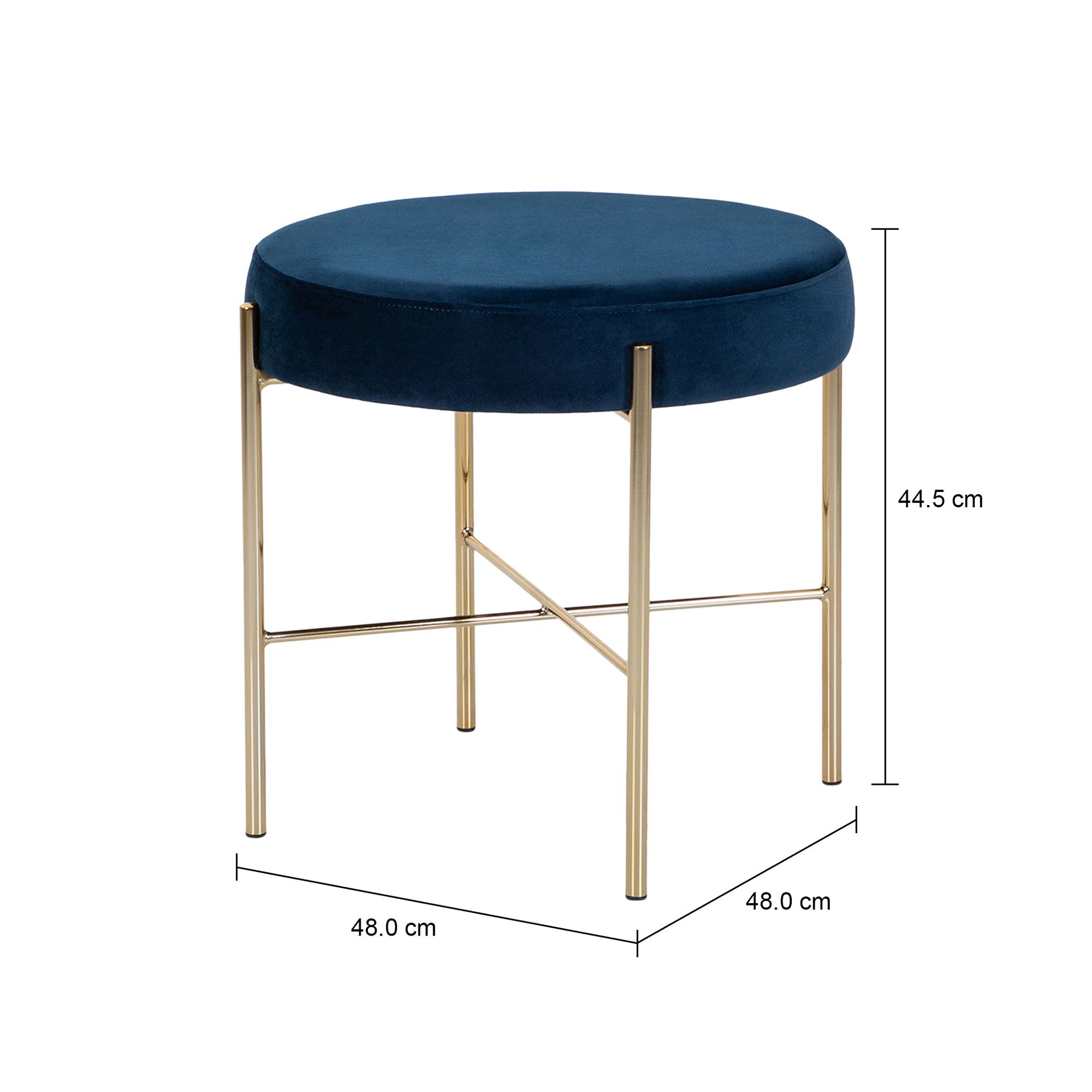 PUFF-REDONDO-48-CM-OURO-GALAXY-BLUE-DAISY_MED0