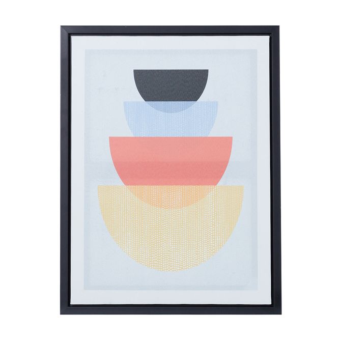 Quadro 45 Cm X 60 Cm Harmonic Geo I