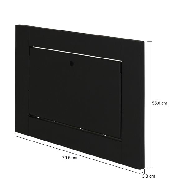 FRAME-ESCRIVANINHA-PAREDE-DOBRAVEL-79-CM-X-35-CM-PRETO-IN-FRAME_MED0