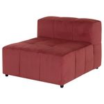VELVET COTELÊ RODONITA - SOFÁ MODULAR 1 LUGAR SOFO