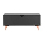 Preto - BAÚ 1 M X 35 CM LIN