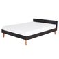 Preto - CAMA DE CASAL 1,38 M LIN