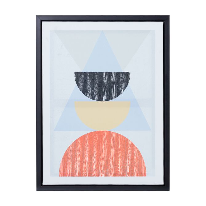 Quadro 45 Cm X 60 Cm Harmonic Geo Ii