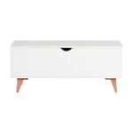Branco - BAÚ 1 M X 35 CM LIN