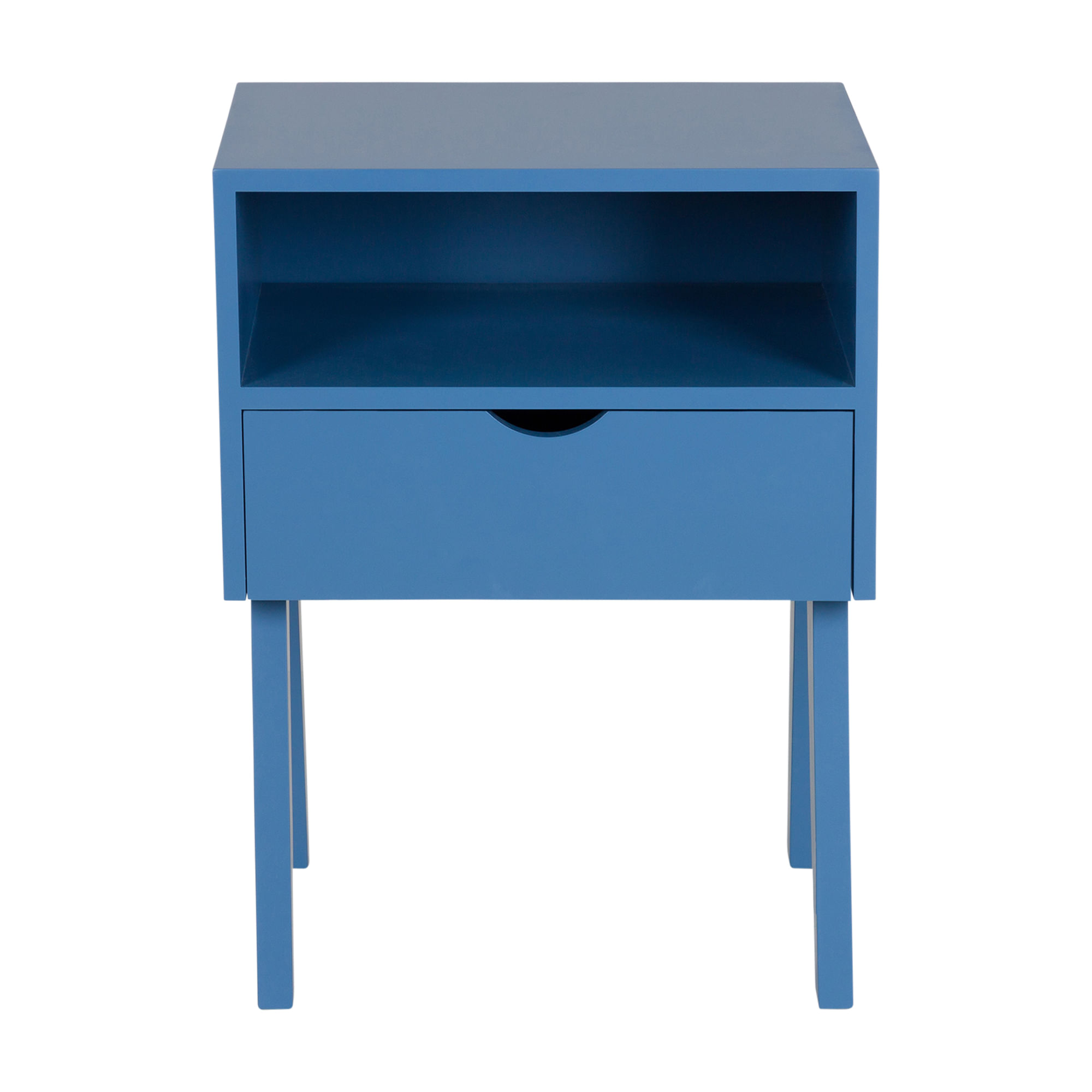 MESA DE CABECEIRA 1 GAVETA CRAB ZIMBRO | Tok&Stok