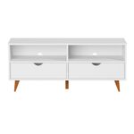Branco - RACK 2 GAVETAS 1,20 M X 40 CM LIN