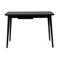 Preto - MESA 1 GAVETA 1,10 M X 55 CM SKAND