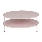 Quartzo rosa - MESA DE CENTRO REDONDA 70 CM ZAKIM