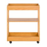 Amêndoa - CARRINHO COM PRATELEIRA 63 CM X 45 CM PALETE