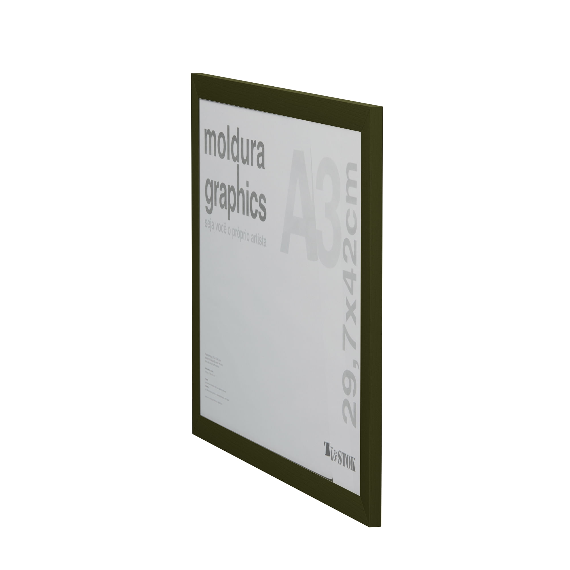 MOLDURA A3 29 CM X 42 CM GRAPHICS MUSGO | Tok&Stok