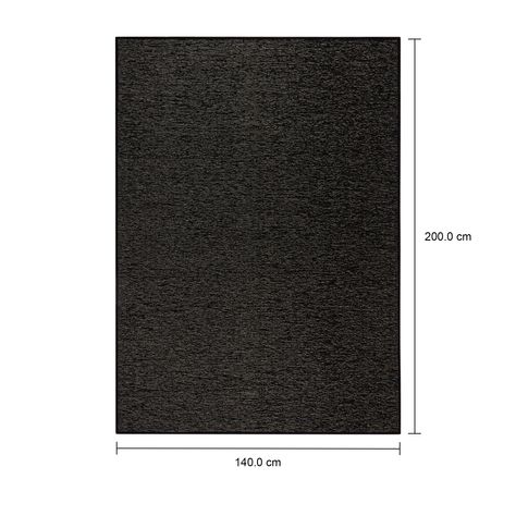 Imagem com medidas do produto TAPETE 1,40 M X 2 M TIBET