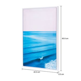 Imagem com medidas do produto QUADRO 40 CM X 60 CM ACALMAR