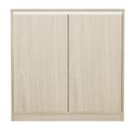 New oak/branco - ARMÁRIO BAIXO 2 PORTAS START UP