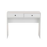 Branco - ESCRIVANINHA 2 GAVETAS 1,03 M X 51 CM PRATY