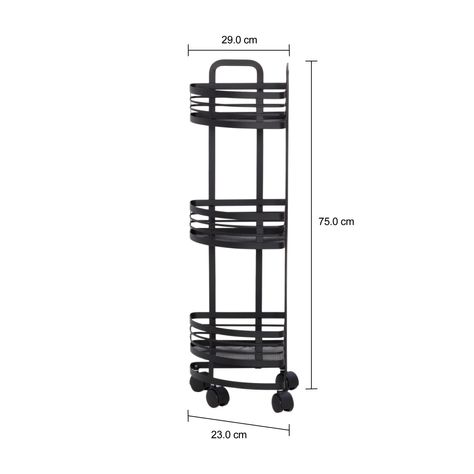 Imagem com medidas do produto FRUTEIRA DE CHÃO 75 CM X 29 CM ANGOLI