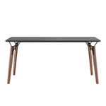 Preto - MESA 1,60 M X 80 CM OVNI
