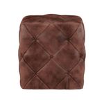 Couro cafe - PUFF COMFY BUTTON