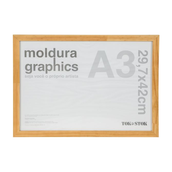 Moldura A3 29 Cm X 42 Cm Graphics