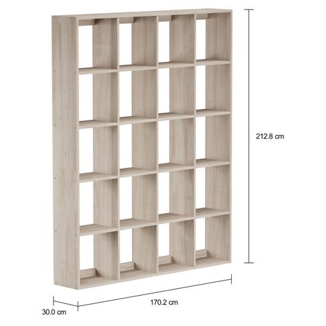 Imagem com medidas do produto ESTANTE 1,70 M X 2,12 M CÉLULA
