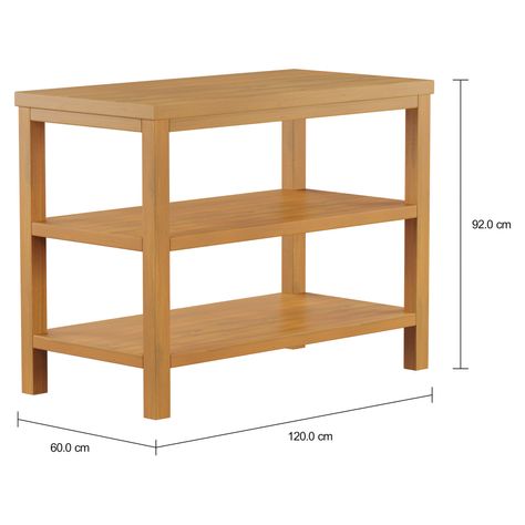 Imagem com medidas do produto BALCÃO 1,20 M X 60 CM MASSY