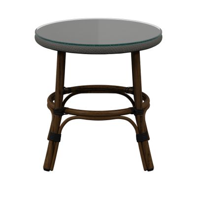 MESA LATERAL REDONDA 48 CM BISTRÔ