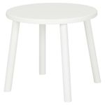 Branco - MESA INFANTIL REDONDA 60 CM VIK